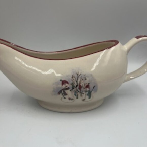 NEW Royal Seasons 5 Piece Christmas Stoneware Accessory Set Discontinued NIB - Picture 12 of 12